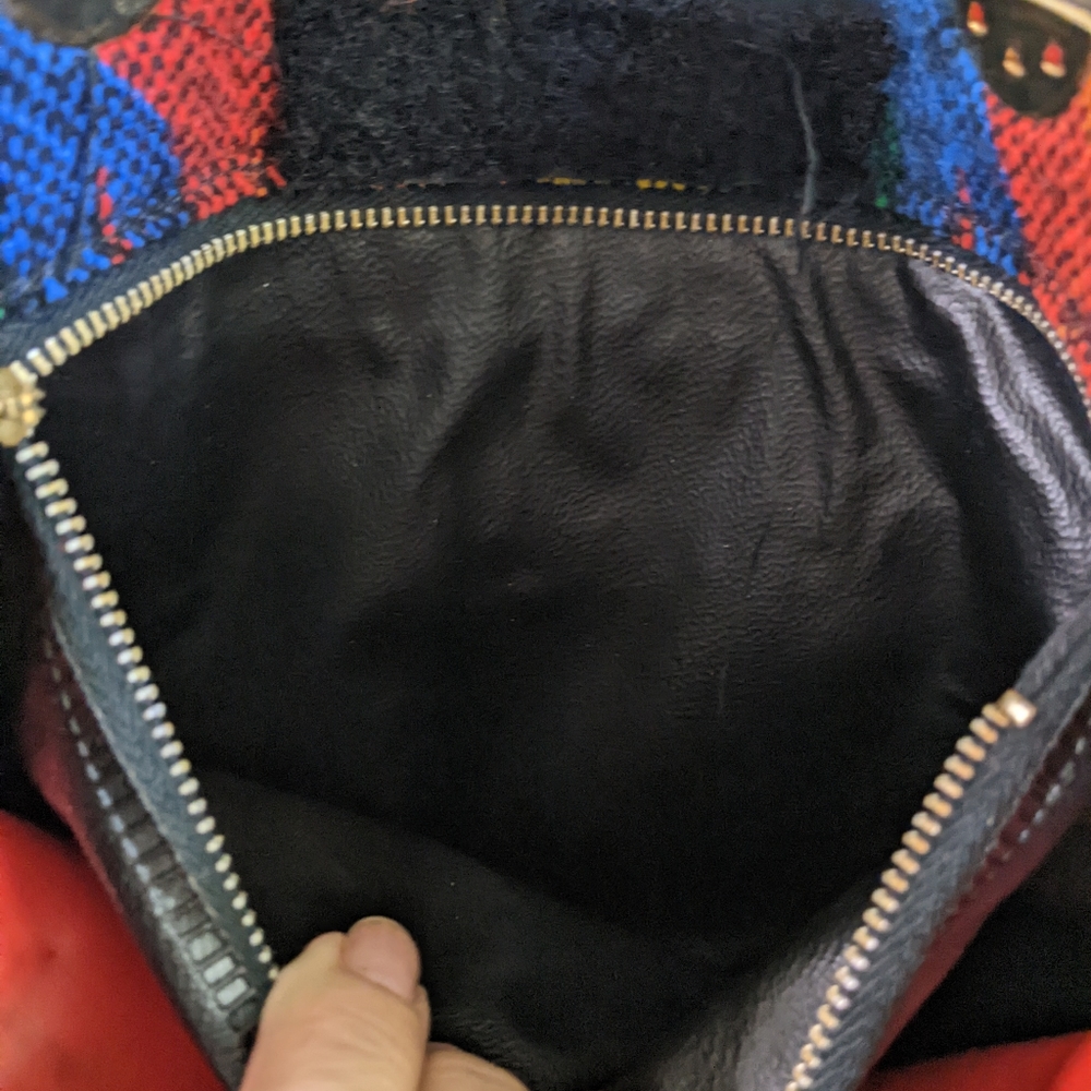Rainbow Fabric Woven Bag - Picture 10 of 12